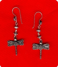 boucles oreilles en argent de Bali