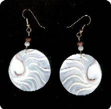 Boucles d'oreilles en coquillage